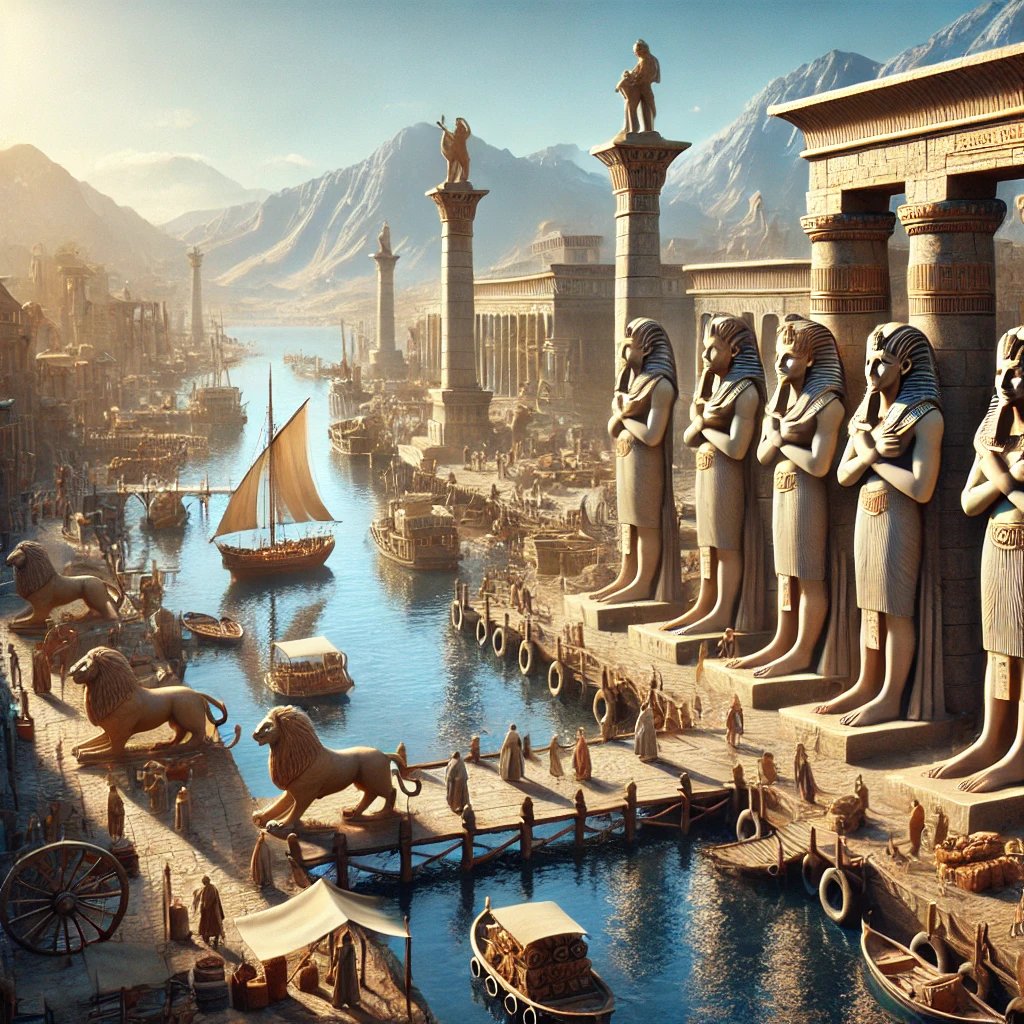 Dive to the Egyptian city Heracleion swallowed by the sea