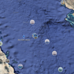 Sea Story boat rescue site located in the Red Sea