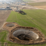 Sink holes from over-watering farmers’ fields